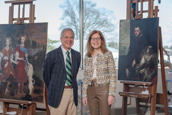 John McGurl and Michelle Gluck